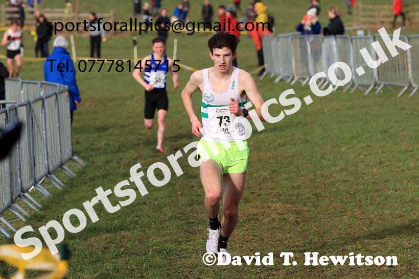 Junior Mens 2024 Northern Cross Country Champs., Sedgefield. Photo: David T. Hewitson/Sports for All Pics